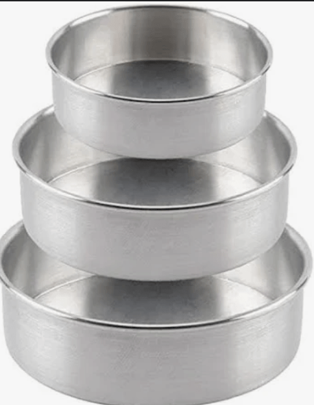 Round Cake Mould Baking Aluminium Tray - Image 3